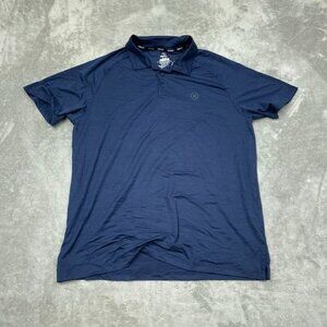 Hurley Mens Navy Polo Shirt L Polyester/Elastane 6731